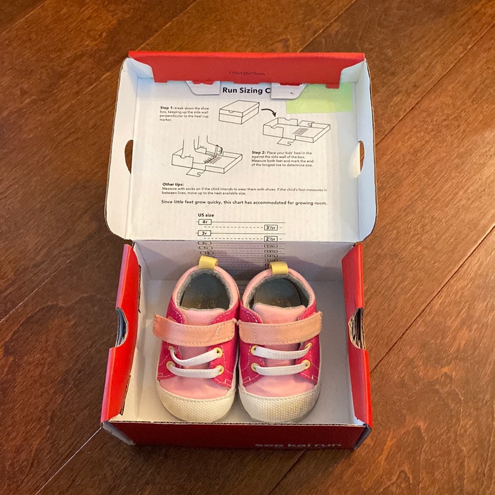 See Kai Run First Walker Tennis Shoes